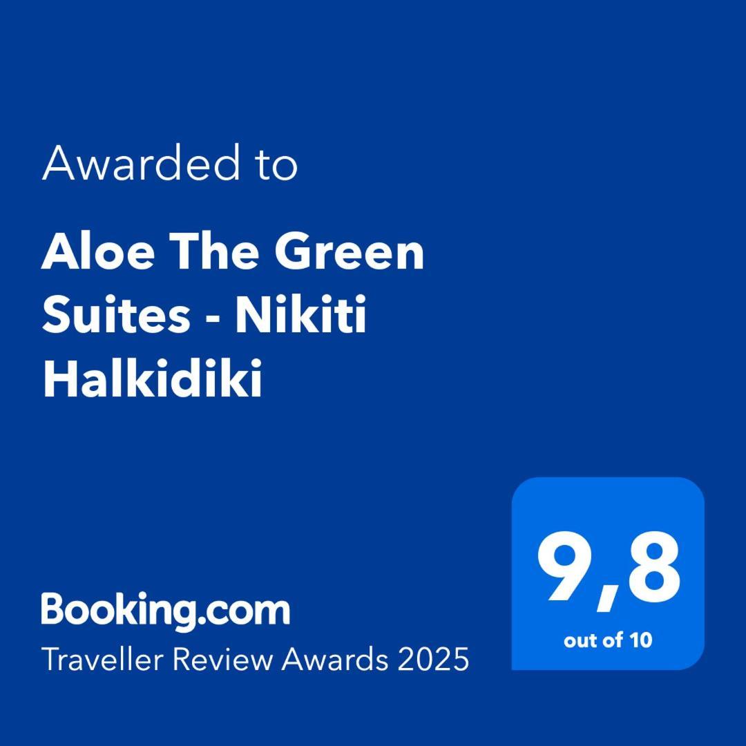 Aloe The Green Suites - Nikiti Halkidiki Exteriör bild